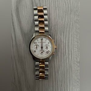 Two tone ladies Michael kors watch